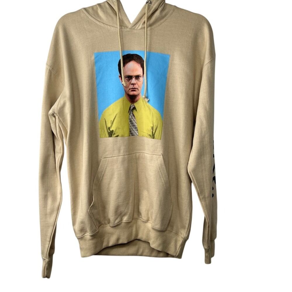 The Office Dwight Schrute False Men's Med Pullover Hoodie MED